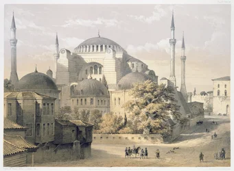 Haghia Sophia, Plate 19: Exterior View of the Mosque