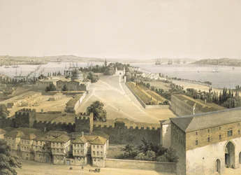 Panorama of Constantinople, Plate 22 from 