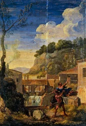 Countryside with Hercules and Antaeus