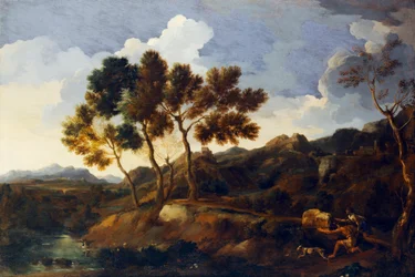 Landscape with Sportsmen c.1636-39