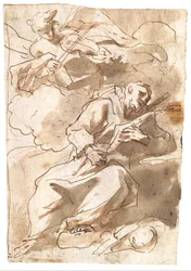 An Angelic Minstrel Appears to Saint Francis