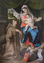 Madonna with Child and St Anthony of Padua