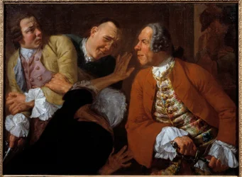 The Fight Between Gentlemen