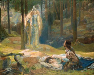 The Revelation: Brunhilde Seeing Siegmund and Sieglinde