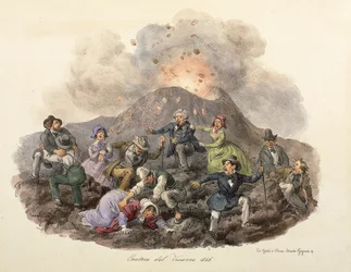 The Descent of Mount Vesuvius