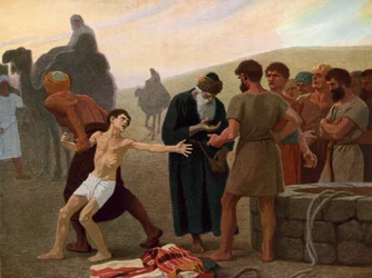 Joseph is Sold into Slavery by His Jealous Brothers