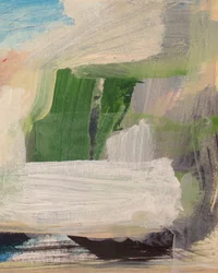 Abstract Green Landscape