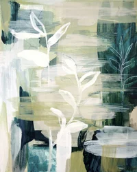 Botanical Abstract Serene