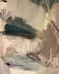 Muted Abstract Strokes