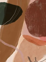 Muted Organic Shapes