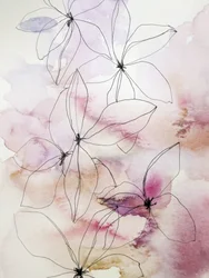Soft Watercolor Flowers