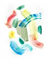 Vibrant Paint Strokes