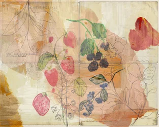 Vintage Berry Harvest