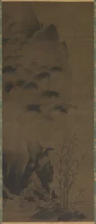 Bamboo in Rain, early 1500s