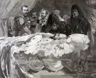 Death of Tsar Alexander III