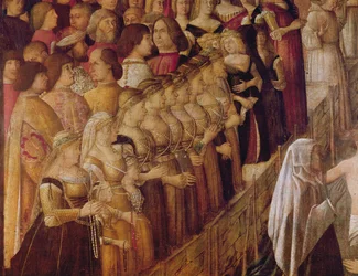 The Miracle of the Cross at the Bridge of Saint Lorenzo (detail)