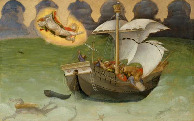 Saint Nicholas Rescues the Ship from the Tempest