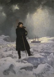Portrait of the Arctic Explorer Baron Adolf Erik Nordenskioeld