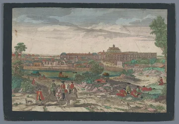 View of the City and the Palace of Versailles