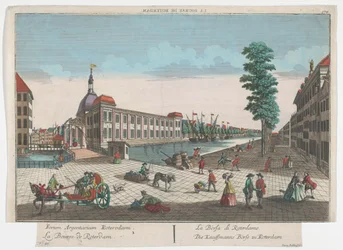 View of the Stock Exchange in Rotterdam (Rotterdam)