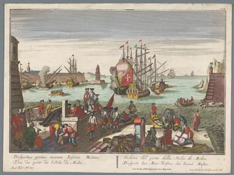 View of the Harbor in Malta (Harbor Views)