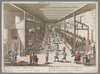 View of a Fencing School