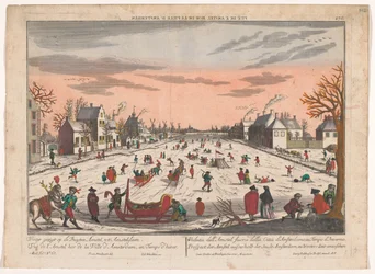 Winter View of the Buiten-Amstel in Amsterdam