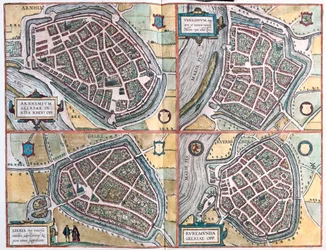 Arnhem, Geltre, Venlo, Roermond, Netherlands - in 