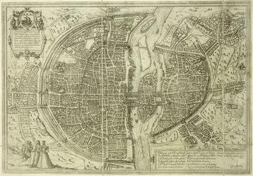 Town Plan of Paris