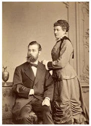 Portrait of Hermann von Ihering with His First Wife, Anna Maria Clara Belzer Wolf