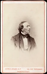 Portrait of Hans Christian Andersen (1805-1875)