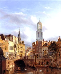 Utrecht with the Oudegracht