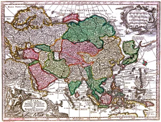 Map of Asia