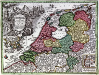 Map of Holland