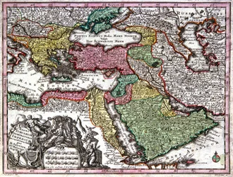 Map of Ottoman Empire