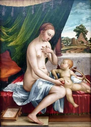 Venus and Cupid