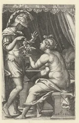 Medea Gives Jason a Statue of Ganymede with Eagle