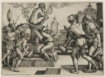 The Courtesan Punished, from The Story of the Magician Virgil