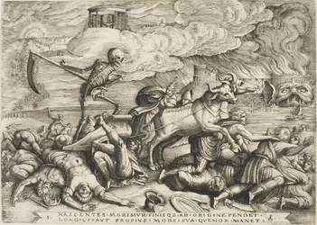 The Triumph of Death, plate five from The Triumphs of Petrarch