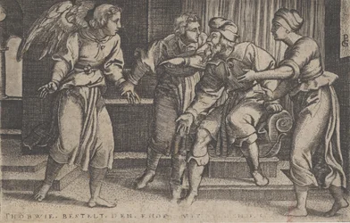 Tobias and the Archangel Raphael, from The Story of Tobias