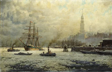 The Port of Hamburg, 1893