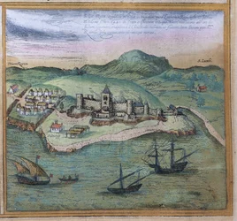 Elmina from Civitates Orbis Terrarum