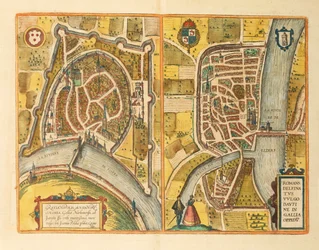 Map of Grenoble and Le Mans