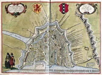 Amsterdam, Netherlands (engraving)