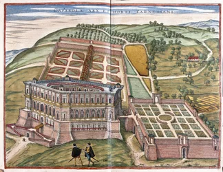Caprarola palace and the Farnese gardens, Lazio, Italy