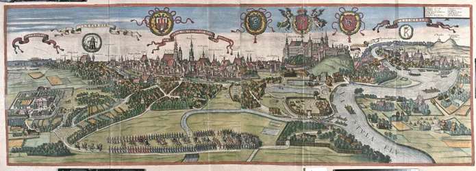 Krakow, Poland (engraving)