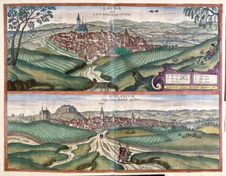 Louny and Slany (Bohemia), Czech Republic
