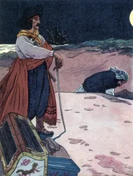 The Treasure is Buried (Illustration from 