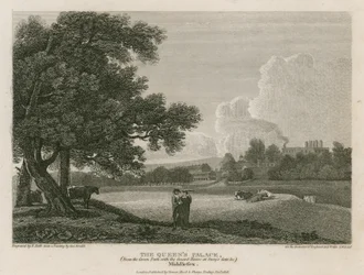 Buckingham House, the Queen