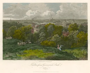 London from Greenwich Park, Kent